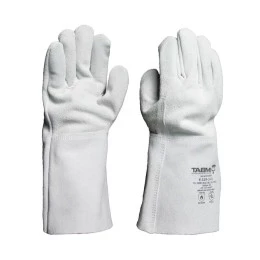 Luva de Raspa Petroleira com Punho de 15 cm - Imbat (12 Pares) | CA - 49648