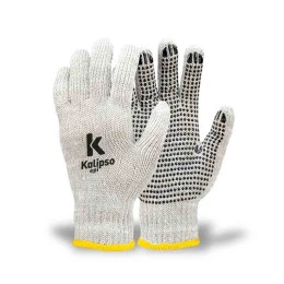 Luva de Algodão Tricotada Pigmentada Tatex Mesclada - Kalipso (12 Pares) | CA - 34474
