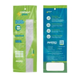 Palmilha Antimicrobiana com 4 Camadas e Sistema de Absorção Dessorção de Umidade Comfort Plus - Innpro