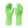 Luva de Látex Verniz Silver Verde LVLVVS - Imbat (12 Pares) | CA - 48420
