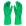 Luva de Látex Verde LVLVF - Imbat (12 Pares) | CA - 44373