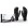 Luva Nitrílica Preta Heavy Descartável sem Talco LVSANP50 - Imbat (50 Unidades) | CA - 48295