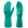 Luva Nitrilica com Forro Verde Nitrex VE801 - Delta Plus (12 Pares) | CA - 36284