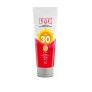 Bloqueador Solar Luvex FPS 30 com repelente embalagem de 120G pote cor vermelha