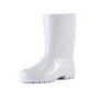 Bota de PVC Cano Médio 28cm Branca 01