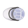 Protetor Facial Incolor com Capacete Branco - Camper 4