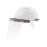Protetor Facial Incolor com Capacete Branco - Camper 2