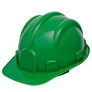 Visão Superior do Capacete Classe A e B Verde Delta Plus