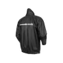 Conjunto Impermeável para Motociclista em PVC Preto com Faixa Refletiva WPSMOTO - Delta Plus 2