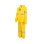 Conjunto Impermeável Ventilado Amarelo em Nylon com Refletivo 3120 Vértice CA 28742 28740 02