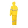 Conjunto Impermeável Ventilado Amarelo em Nylon com Refletivo 3120 Vértice CA 28742 28740 01