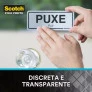 Fita Dupla Face Scotch Fixa Forte Transparente 19 mm x 2 m HB004419881 - 3M 3