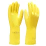 Luva de Látex Verniz Silver Amarela LVLAVS Imbat CA 48488