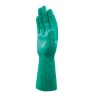 Luva Nitrilica com Forro Verde Nitrex VE801 Delta Plus (12 Pares) CA 36284 01