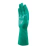 Luva Nitrilica com Forro Verde Nitrex VE801 Delta Plus (12 Pares) CA 36284 01