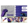 Luva de Procedimento Nitrílica Sonic Azul Cobalto Descartável sem Talco - Supermax (100 Unidades) | CA - 44101 4