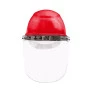 Protetor Facial Incolor com Capacete Vermelho - Camper | CA - 36318 / 34414 2