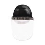 Protetor Facial Incolor com Capacete Preto - Camper | CA - 36318 / 34414 1