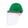 Protetor Facial Incolor com Capacete Verde - Camper | CA - 36318 / 34414 3