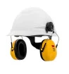 Abafador concha acoplada a um capacete de proteção individual