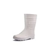 Bota de PVC Cano Longo Branca vista de longe