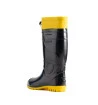 Bota de PVC Cano Extra Longo com Polaina 40cm Preta com Solado Amarelo - Innpro | CA - 36026 03