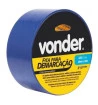 Fita Adesiva para Demarcação 48mm x 30m Azul Vonder 1