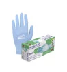 Luva Nitrílica Sensi Soft Azul Descartável sem Talco Volk 1